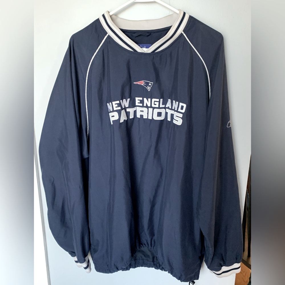 New England Patriots pullover jacket
